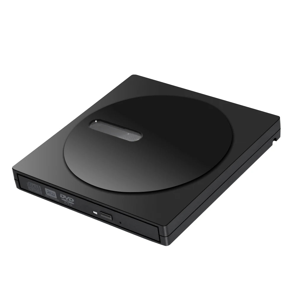 Deepfox USB 3.0 Slim External DVD RW CD Writer Drive Burner Reader Player Optical Drives For Laptop PC Dvd Burner Dvd Portatil