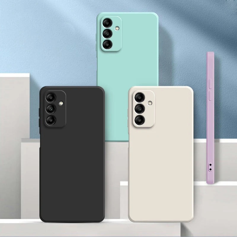 Solid Color Ultra Thin Matte Case for Samsung Galaxy A17 A07 A16 A26 A36 A56 A15 A25 A35 A55 A14 A24 A34 A54 5G Soft TPU Cover