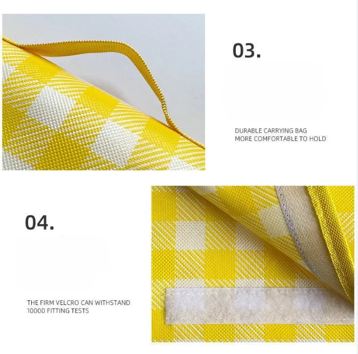 Picnic Mat - Foldable - for Spring Outings, Picnics, Beach Camping - Waterproof and Moisture-proof - Ground Mat - Picnic Cloth