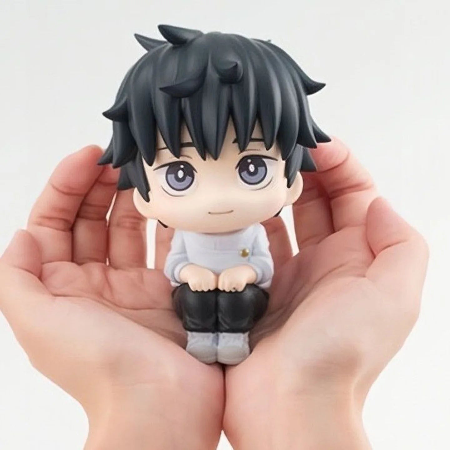 Jujutsu Kaisen Gojo Geto Suguru Jujutsu High Figure Doll Palm-Sized Itadori Yuji & Fushiguro Megumi PC Case Decoration Model