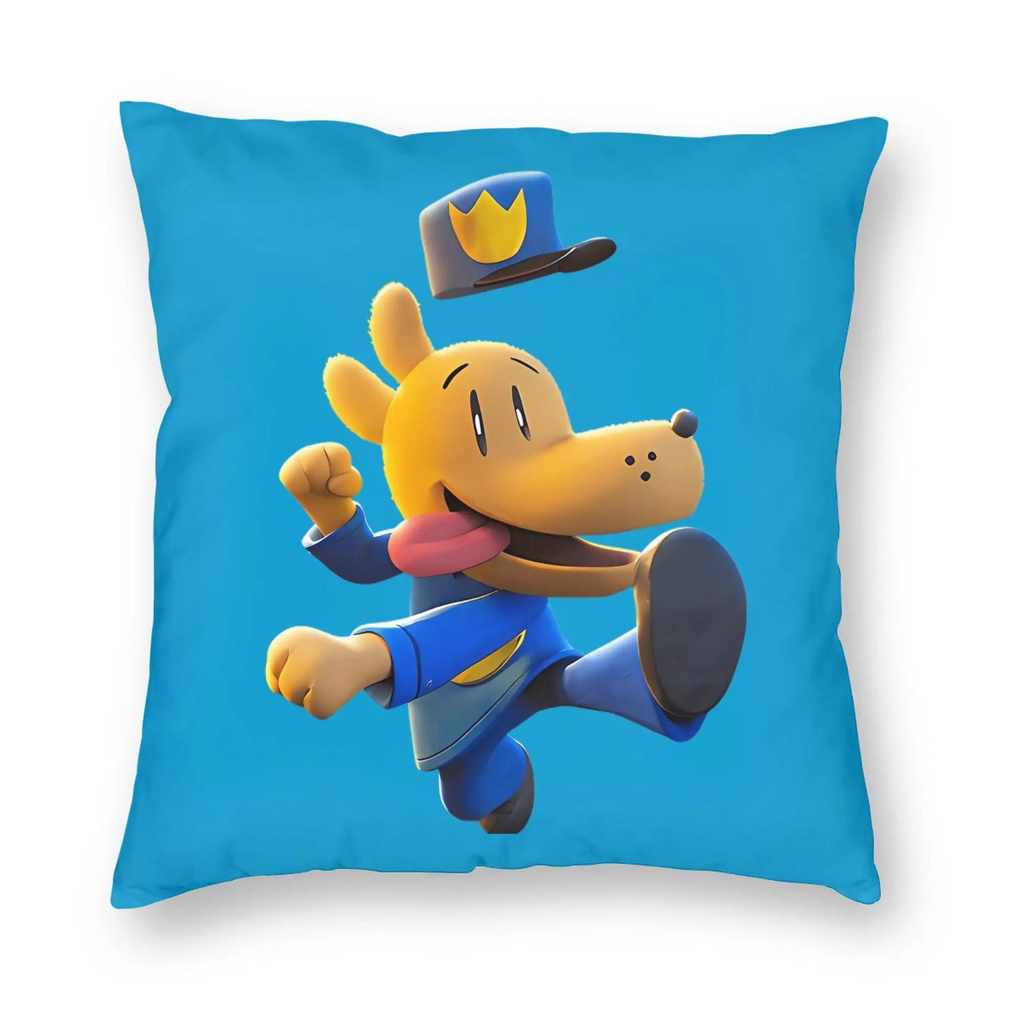 DogMan Petey the Cat x Dog Man Pillowcase Double-sided Printing Fabric Cushion Cover Decor  Pillow Case Cover Bed Zipper 40*40cm