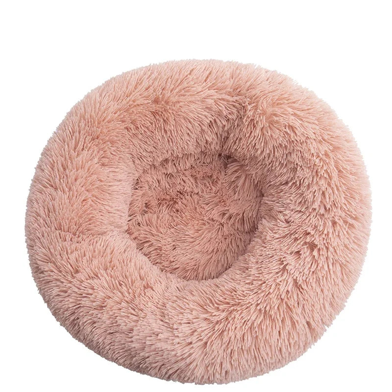 Super Soft Dog Bed Plush Cat Mat Dog Beds For Large Dogs Bed Labradors House Round Cushion Pet Product Accessories