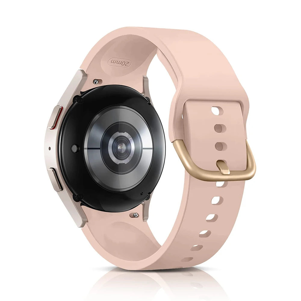 Silicone Strap For Samsung Galaxy Watch 7 6 5 4 44mm 40mm pro 45mm Sport 20mm Watchband Bracelet Galaxy Watch6 Classic 43mm 47mm