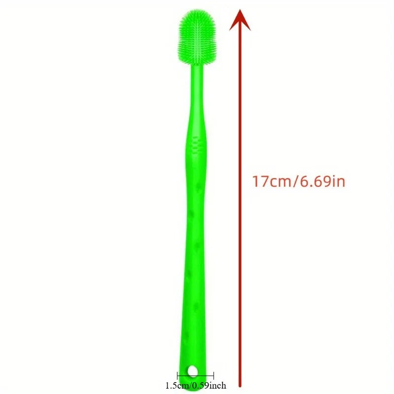 1pc Soft Pet Dog Toothbrush for Effective Oral Cleaning and Fresh Breath