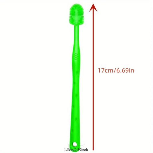 1pc Soft Pet Dog Toothbrush for Effective Oral Cleaning and Fresh Breath