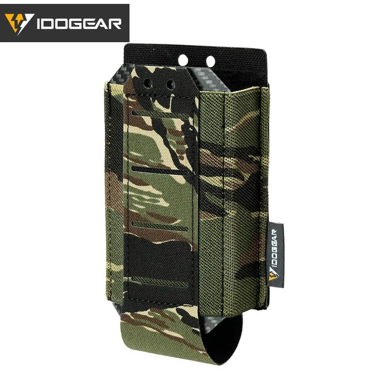 IDOGEAR Tactical Single LSR 556 Mag Pouch Mag Carrier MOLLE Pouch Laser Cut Tool Bags 35135