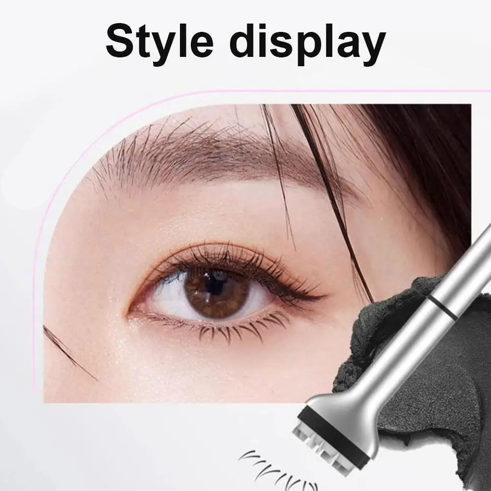 1 Set Eyelash Seal DIY Lower Lash Extension Stamps For Beginner Convenient Natural Simulation Mascara Stick Silicone Makeup Tool