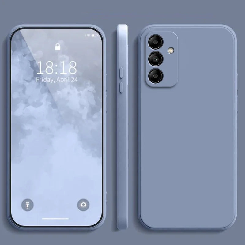 Solid Color Ultra Thin Matte Case for Samsung Galaxy A17 A07 A16 A26 A36 A56 A15 A25 A35 A55 A14 A24 A34 A54 5G Soft TPU Cover