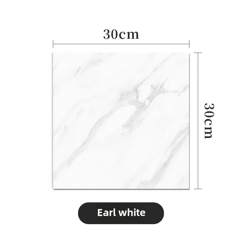 10/20/40PCS 30x30cm Self Adhesive Wallpaper Waterproof Tile Stickers FloorSticker for Kitchen Bathroom Ins Style Home Decor