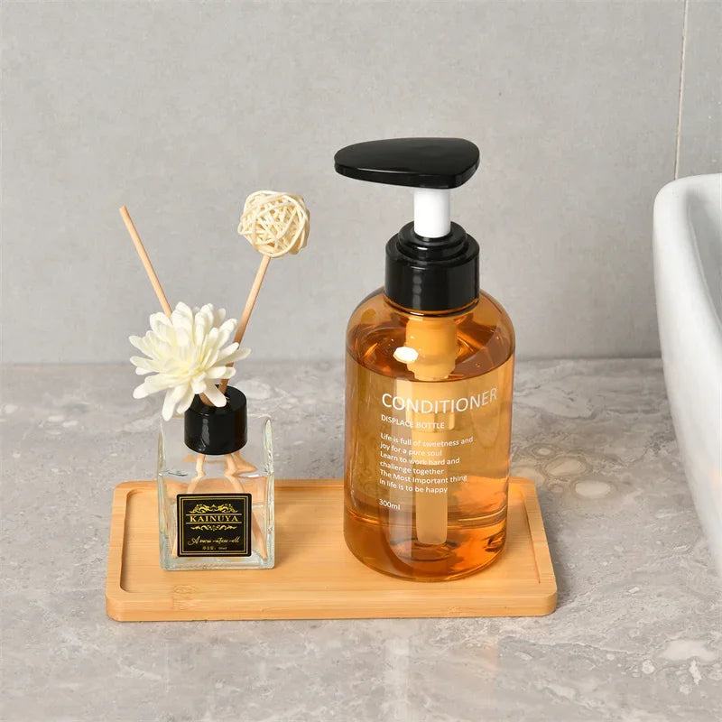 Multi Bamboo Tray Wood Saucer Flower Pot Tray Cup Pad Coaster Plate Kitchen Decorative Plate Creative Coaster Coffee Cup Mat