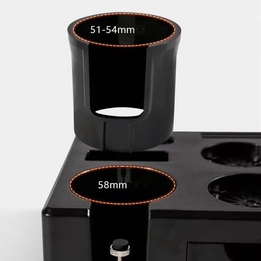 Coffee Tamping Station Distributor Storage Seat 51/53/54/58mm Universal Tamper Station Multi Functional Storage Rack Coffee Tool