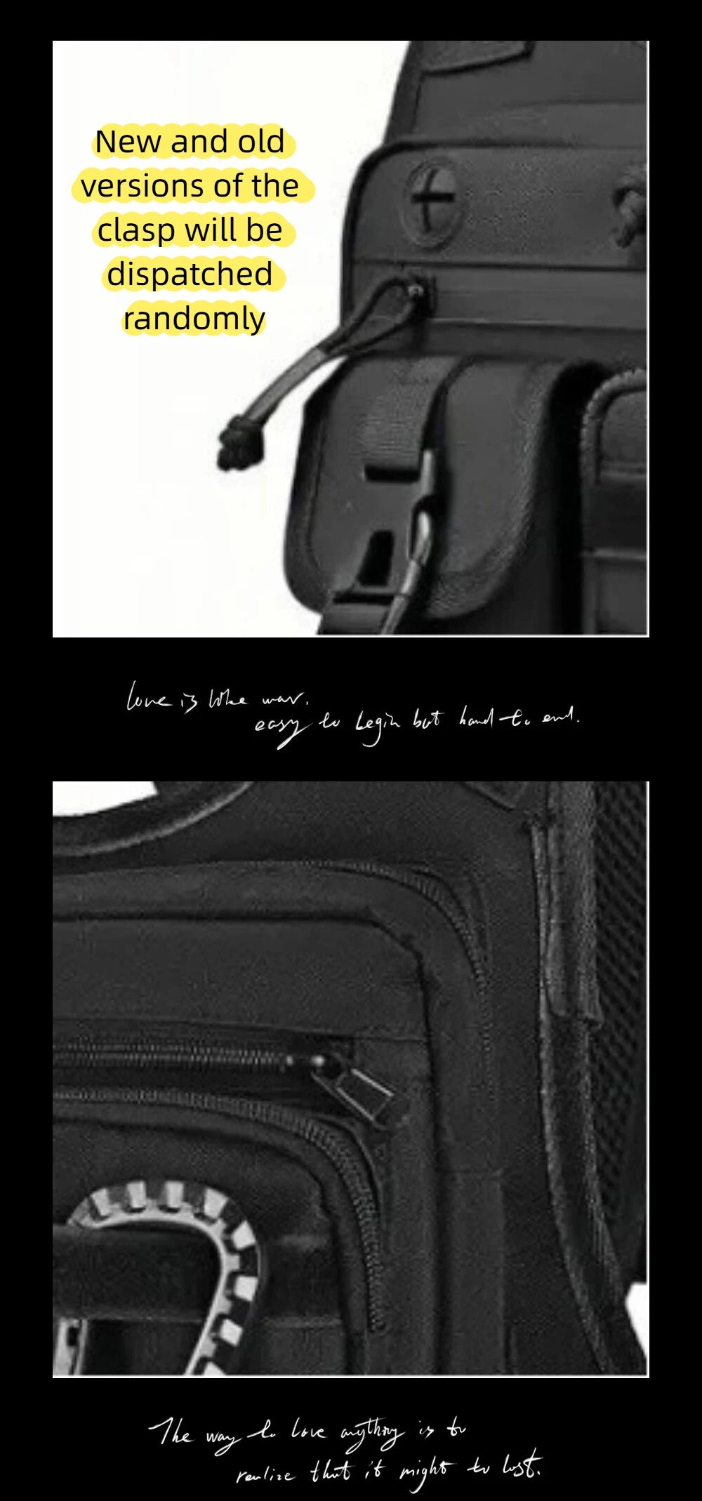 Outdoor Tactical Vest Multi-Functional Waterproof Wear-resistant Vest Backpack Men's Tactical Chest Bag for Hunting