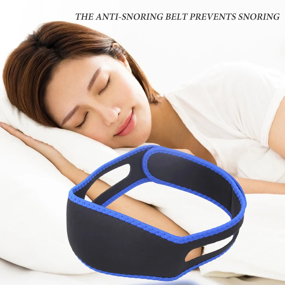Stop Snoring Chin Strap Wide Scope of Application Simplicity Anti Apnea Belt Jaw Solution Sleep Support Belt Headband