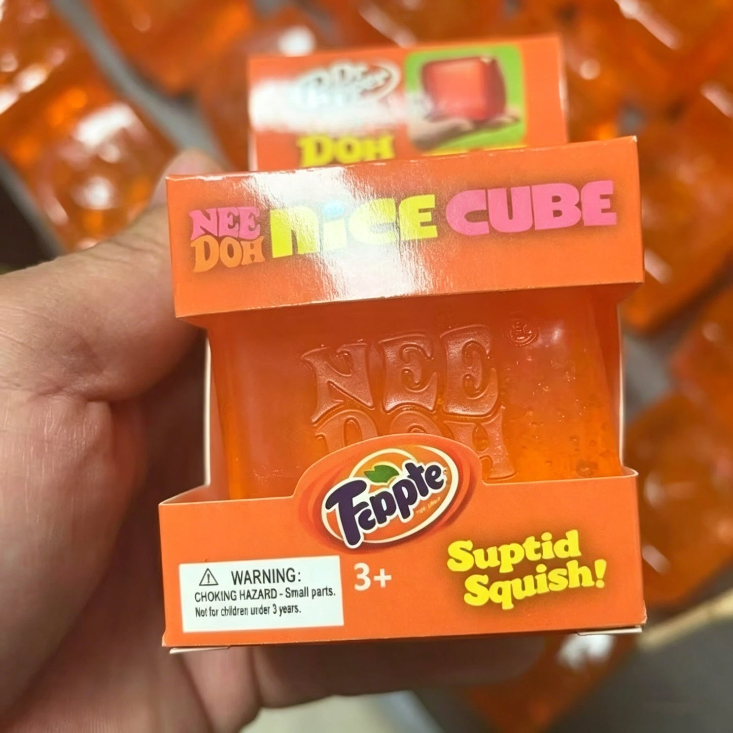 Nee DOH Model Soft Squishy Toy  Nice Cube Sensory Stress Reliever Fidget Tool for Anxiety for Adults & Kids Premium in Stock