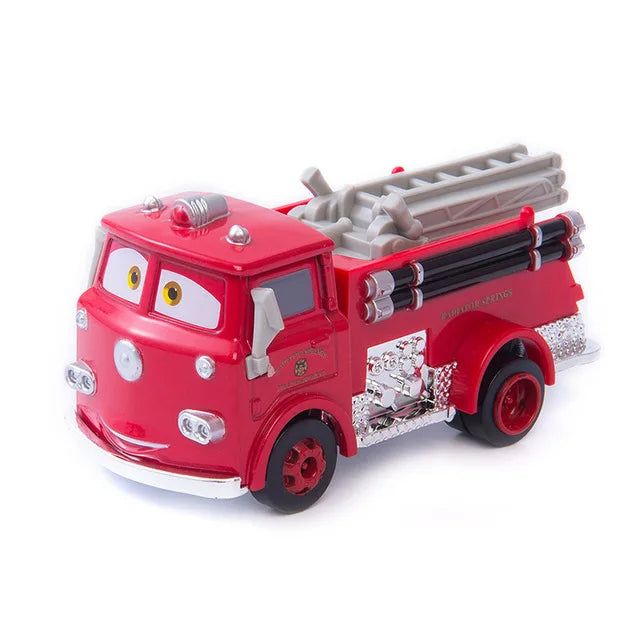 Cars Disney Pixar Cars Toy Lightning McQueen Jackson Storm Mater Sally Sheriff 1:55 Diecast Model Car Toy Children Birthday Gift