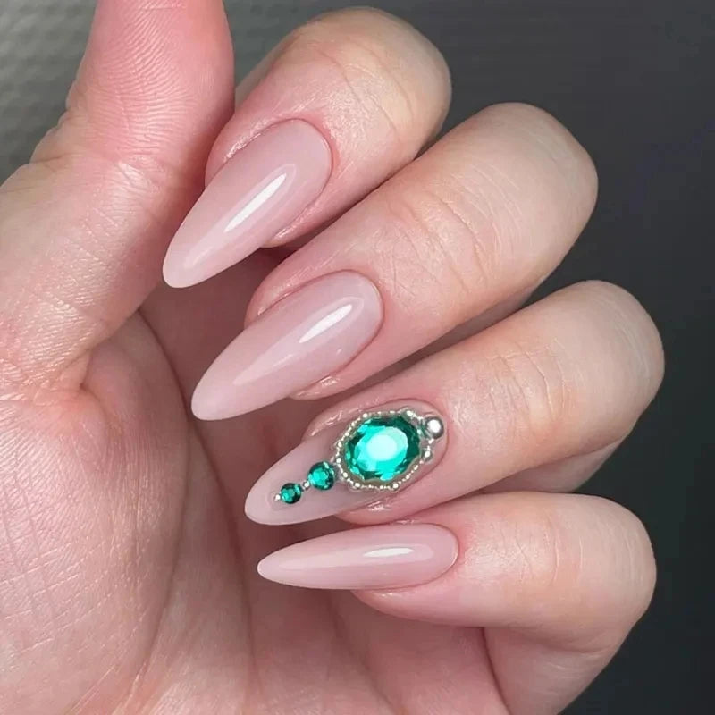 MSHARE 50ml Baby Pink Builder Nails Gel Hema Tpo Free Gel Nail Construction Self Leveling Gel for Nail Extension UV Led