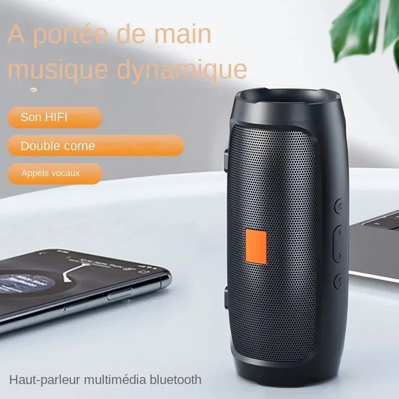 Lenovo TF USB Bluetooth Speaker Portable Dual Speaker Stereo Outdoor Playback FM Voice Broadcasting Subwoofer Wireless Speakers