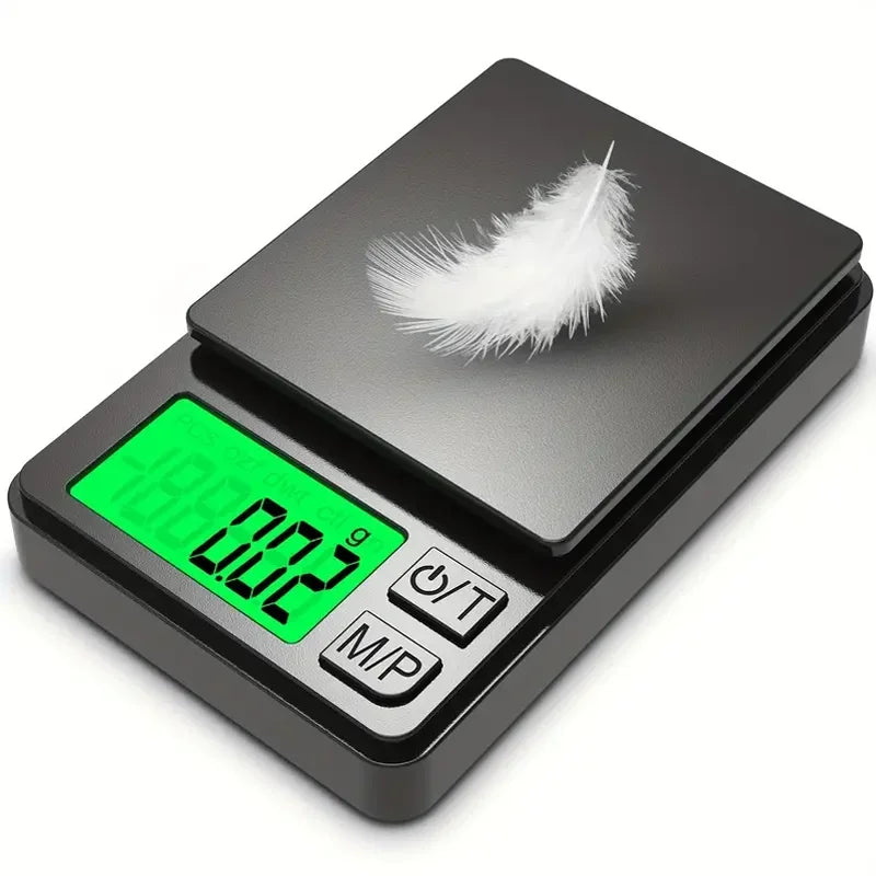 For Digital Weighing, Food and Jewelry, Kitchen Scale, High-precision Small Electronic Scale Precision Scale with Backlit LCD