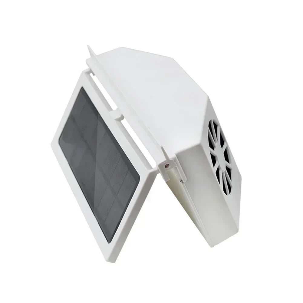 New Car Ventilator 3 Cooler Fans Solar-powered Cooling Vent Exhaust Portable Safe Auto Fan Amd Usb Accessories