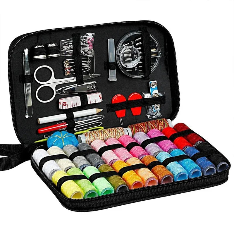 68/98pcs Sewing Kits DIY Multi-function Sewing Box Set Kit Supplies for Hand Quilting Stitching Embroidery Thread Accessories