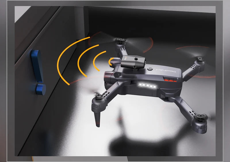 8K Dual Camera Obstacle Avoidance Drone Aerial Photography Laser Obstacle Avoidance Option Flow Helicopter Gift Toy Kid RC Drone
