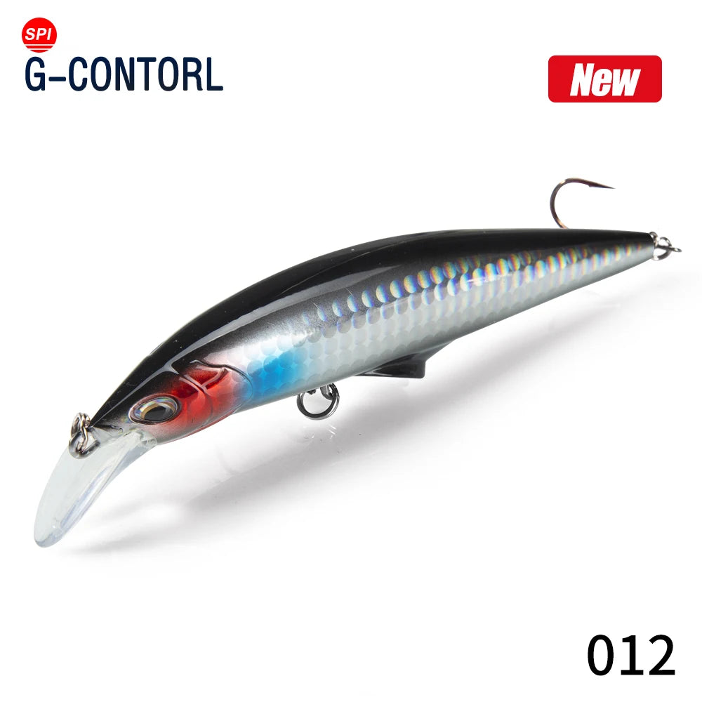Hunthouse Sinking Minnow Fishing Lure Saltwater Small Hard Bait 95mm/28g 120mm /41g Artificial Mini Swimbait Leurre Pesca