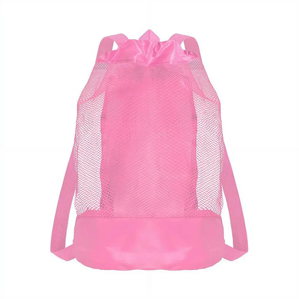 Beach Toy Organizer Backpack Lightweight Travel Bag for Sand Play Gear, Outdoor Adventures ﻿