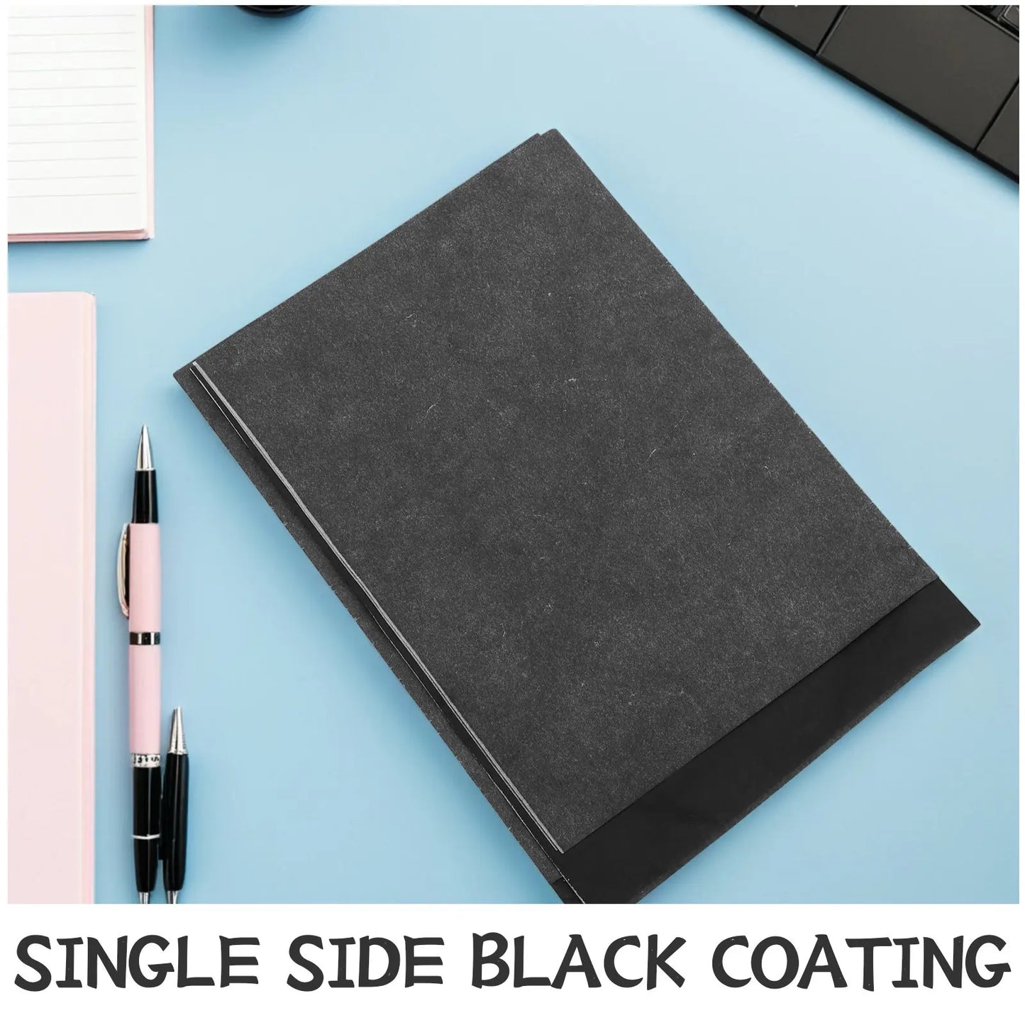 2pcs Black Transfer Reusable Tracing For Canvas Wood Fabric Black Carbon Transfer Tracing Paper Diy Art Craft Projects Copy