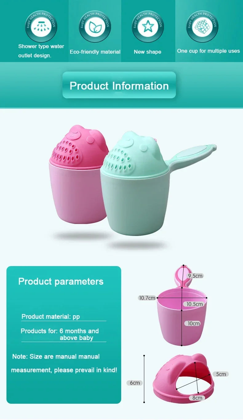 Safe Shampoo Shower Bathing Bath Protect Soft Cap Hat For Baby Wash Bath Caps Cup Hair Shield Children Bathing Shower Cap Hat