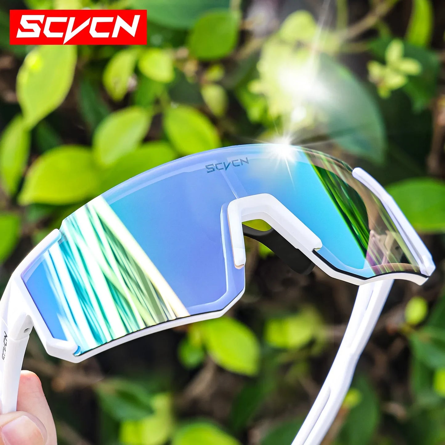 SCVCN Hot Cycling Sunglasses Men Road Driving Bike Glasses Outdoor Sports Mountain Climbing Women Bicycle UV400 Cycling Goggles