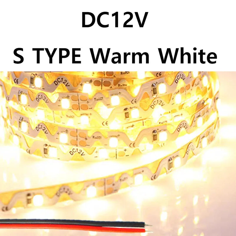 LED Strip light 12V 0.5m 1m 2m 3m 4m 5m SMD Flexible 60leds/m Waterproof non/IP65 LED Diode Tape