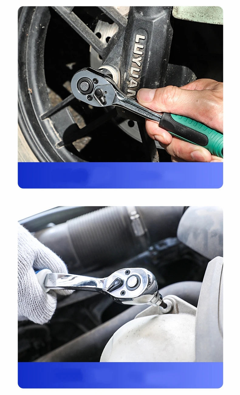 Professional 34pcs Torx Bit Socket & E-Torx Star Socket Set 1/4" 3/8" 1/2" Drive Male Female E-torx Bits Handheld Tool with Case