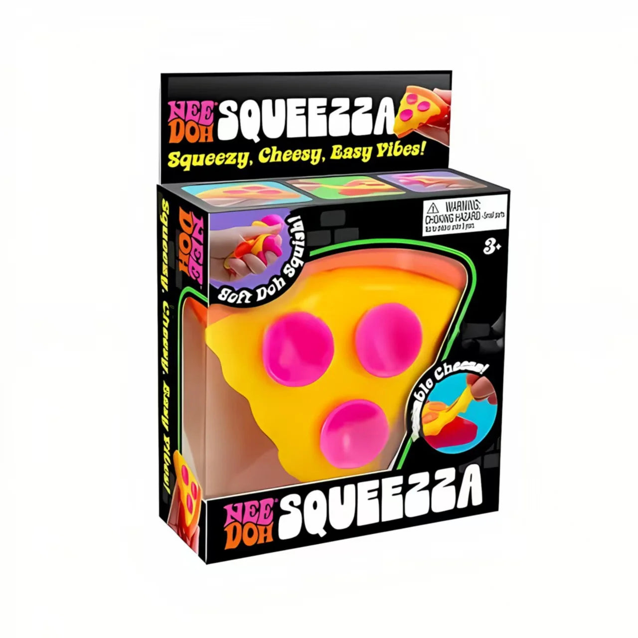 Schylling Sensory Squishy Cube, NeeDoh Nice Cube & Nice-Sicle Design, Stress Relief Anti-Anxiety Focus Toy for ADHD