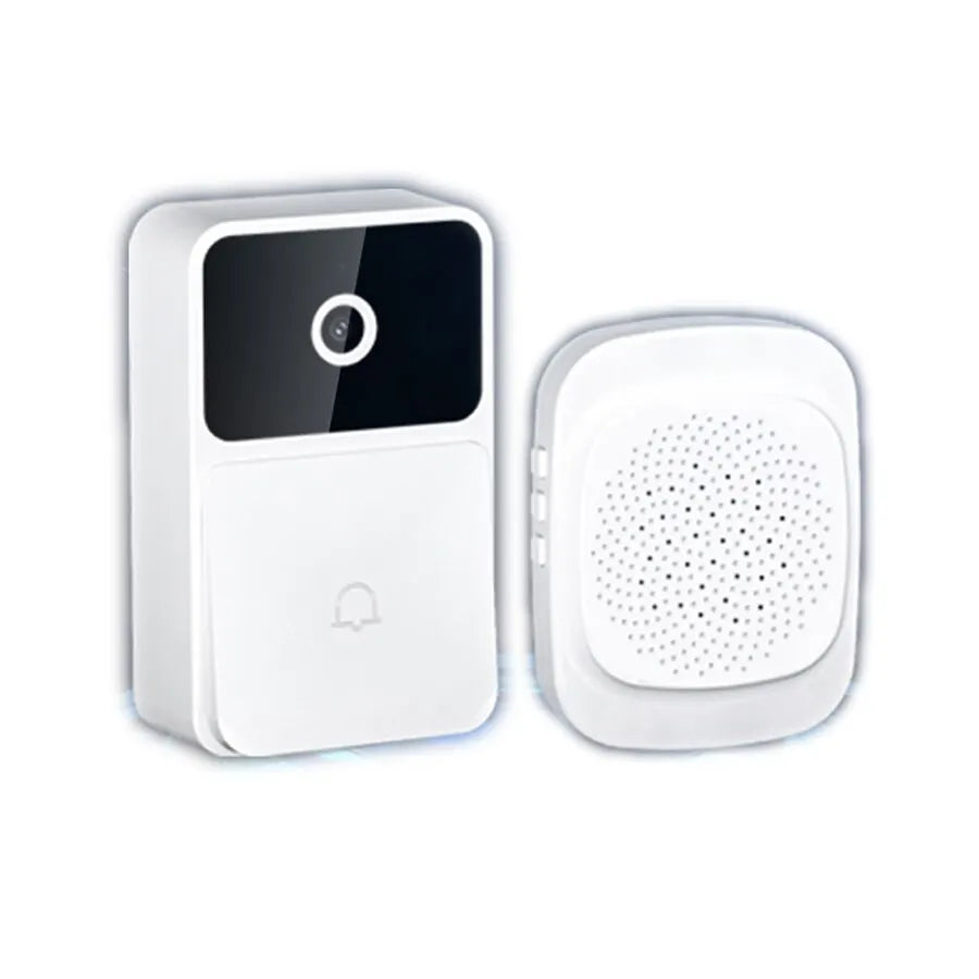 Wireless WiFi Video Doorbell for Home Security - HD Camera, Night Vision, Two-Way Intercom & Voice Change Feature