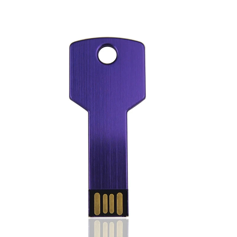 Colorful Key Usb Flash Drive 2.0 128GB Pendrive 4GB 8GB 16GB 32GB Engrave Gifts Memory Stick for Business(over 10pcs Free Logo)