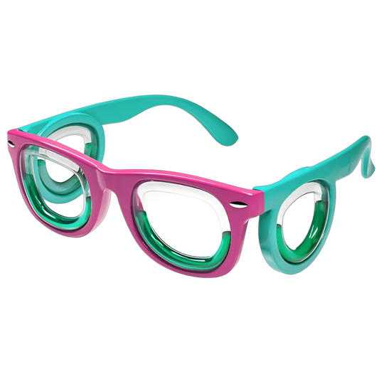 Kids' Motion Sickness Glasses - Ultra-Light Travel Essential for Car/Air/Sea and Cruise | Nausea Relief
