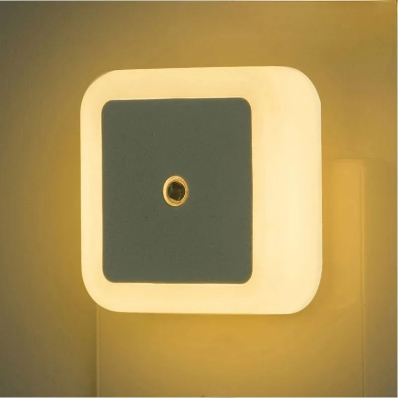 1/6PCS Wireless LED Night Light Sensor Light EU/UK Night lights Larger Aperture For Children Room Bedroom Decoration Lighting
