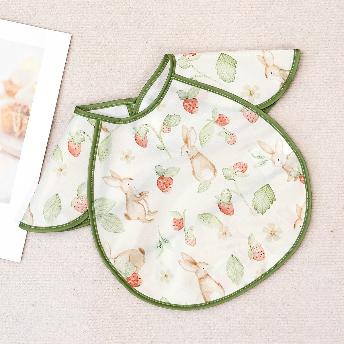 Kangobaby #My Soft Life# New Waterproof Baby Sleeveless Feeding Bib Fashion Full Body Cover