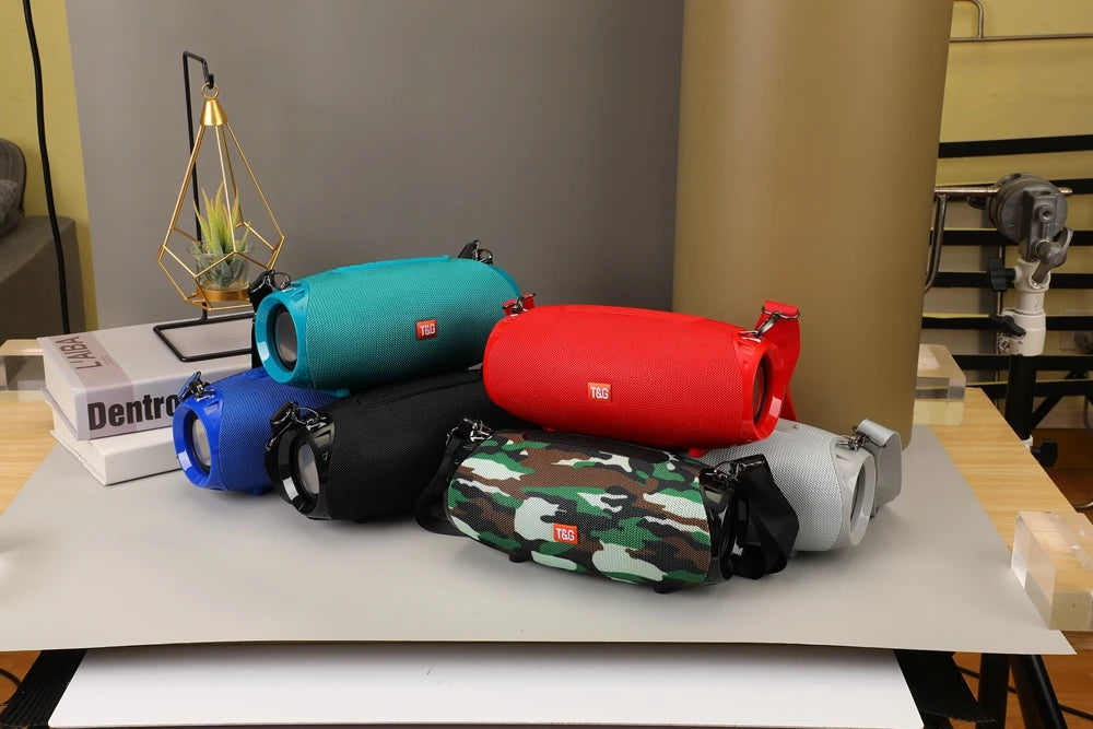 Subwoofer Caixa De Som Bluetooth Speaker Portable Sound Box Music Wireless Woofer Bass Computer PC TV Radio FM 10W Powerful Big