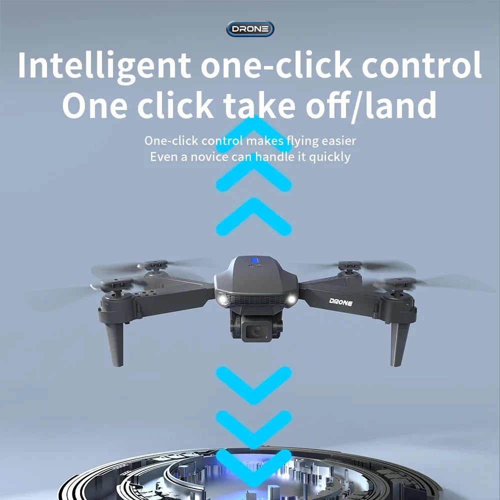2026 E88 HD 4K RC Drone Foldable Wide Angle Camera Helicopter Quadcopter Aircraft Kids Professional Gift Toy by KBDFA