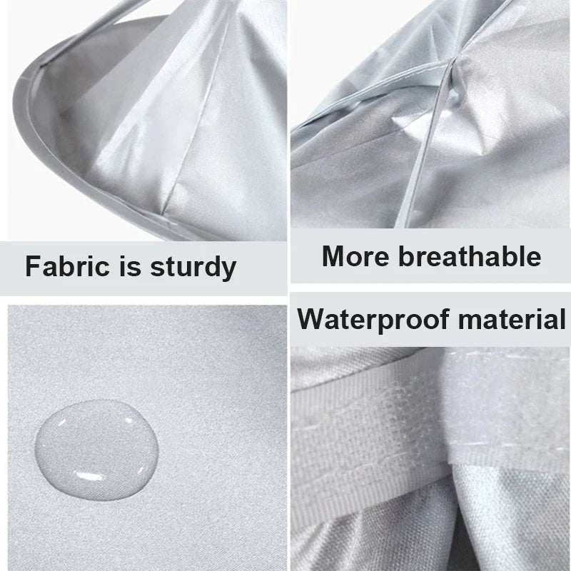 Adult Medium Size Haircut Cloak Cloth Hair Dye Breathable Household Haircut Cloak Foldable Haircut Tool