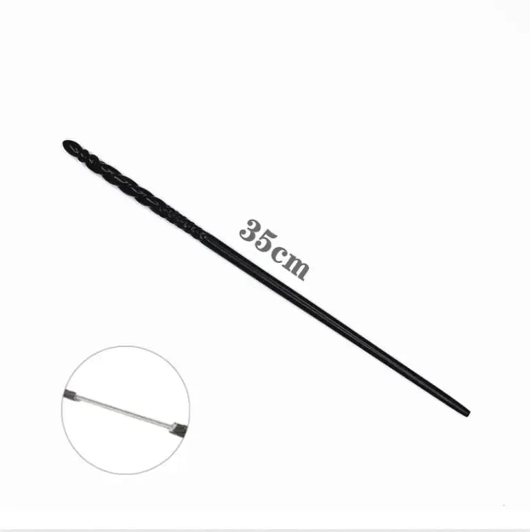 New Anime Cosplay Metal Core Magic Wand Harri Decoration Toy Accessories For Bacchetta Di Plastic Pottee Magic Stick