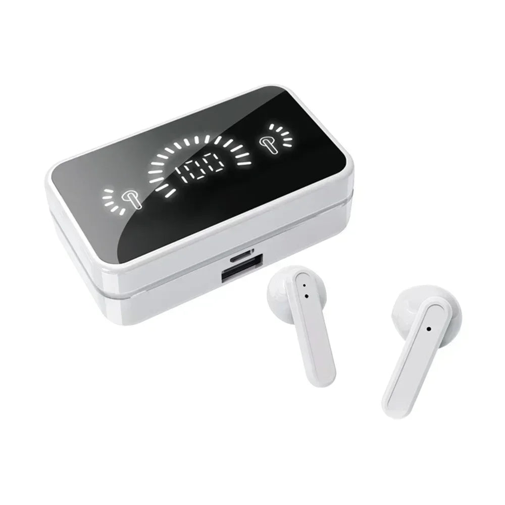 TWS Bluetooth-Compatible Earphones Stereo Sport Headset Wireless Headphone apply to smartphones