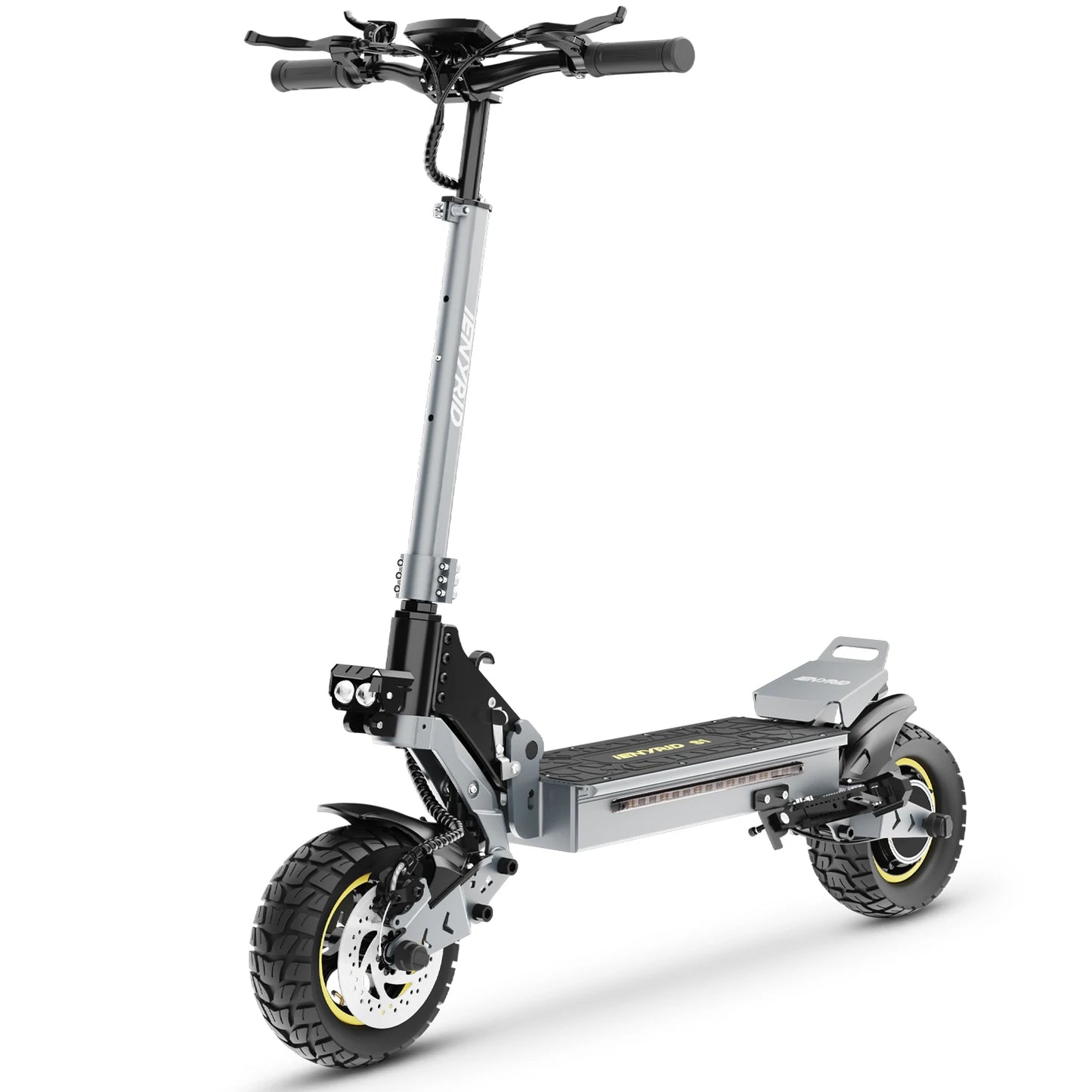iENYRID iE-S1 Adult Electric Scooter Foldable 48V 15Ah 250W Off-Road Tire E-Mountain Scooter for Sports Entertainment Cycling
