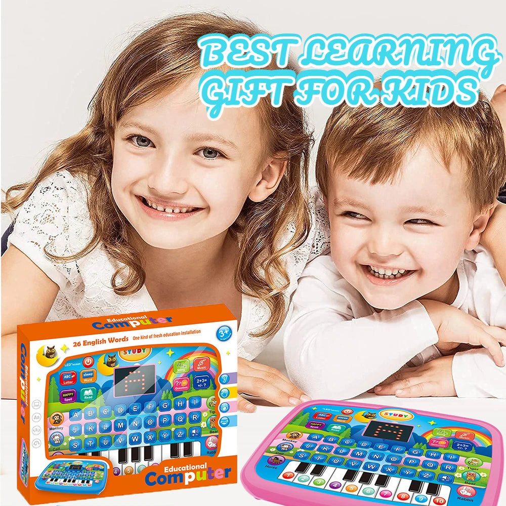 Multi functional early childhood education machine toys, letters, numbers, and music, gifts for boys and girls (no batteries)
