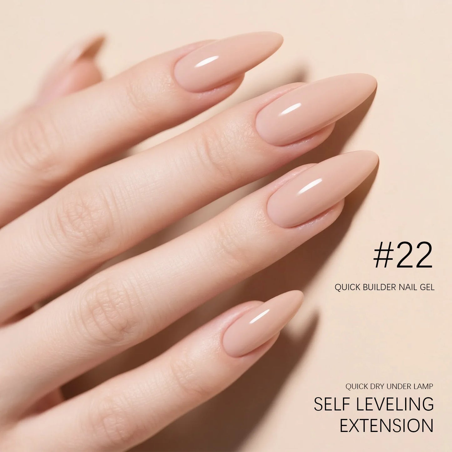 CANNI Nail Gel Polish HEMA/TPO FREE Extension UV Gel Builder Nail Gel In Bottle Semi Permanent Rubber Base Self-leveling Gel