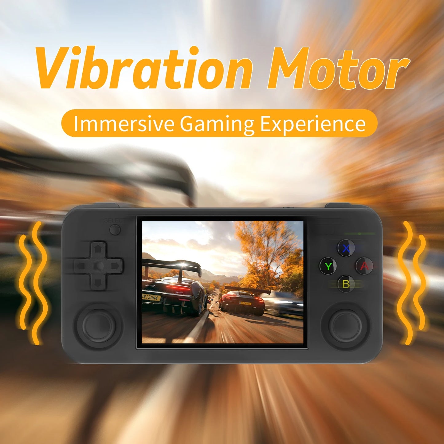 ANBERNIC RG35XX H Handheld Game Console 3.5-inch IPS Screen Linux H700 Retro Video Games Player 3300mAh 64G 5528 Classic Games