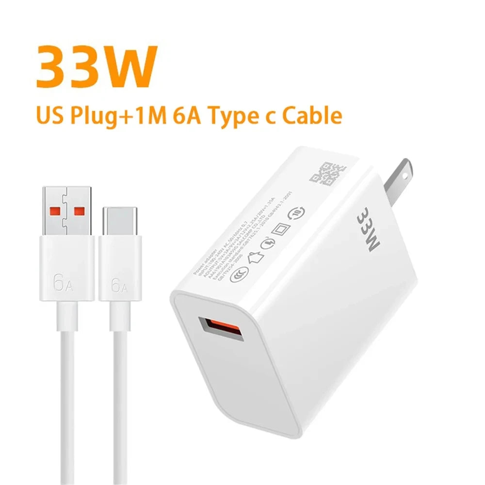 Original Xiaomi 45W EU Turbo Charger Mi Adapter 33W 27W Cable POCO Redmi Note 10 11 12 13 14 15 Pro 11T 12S 9