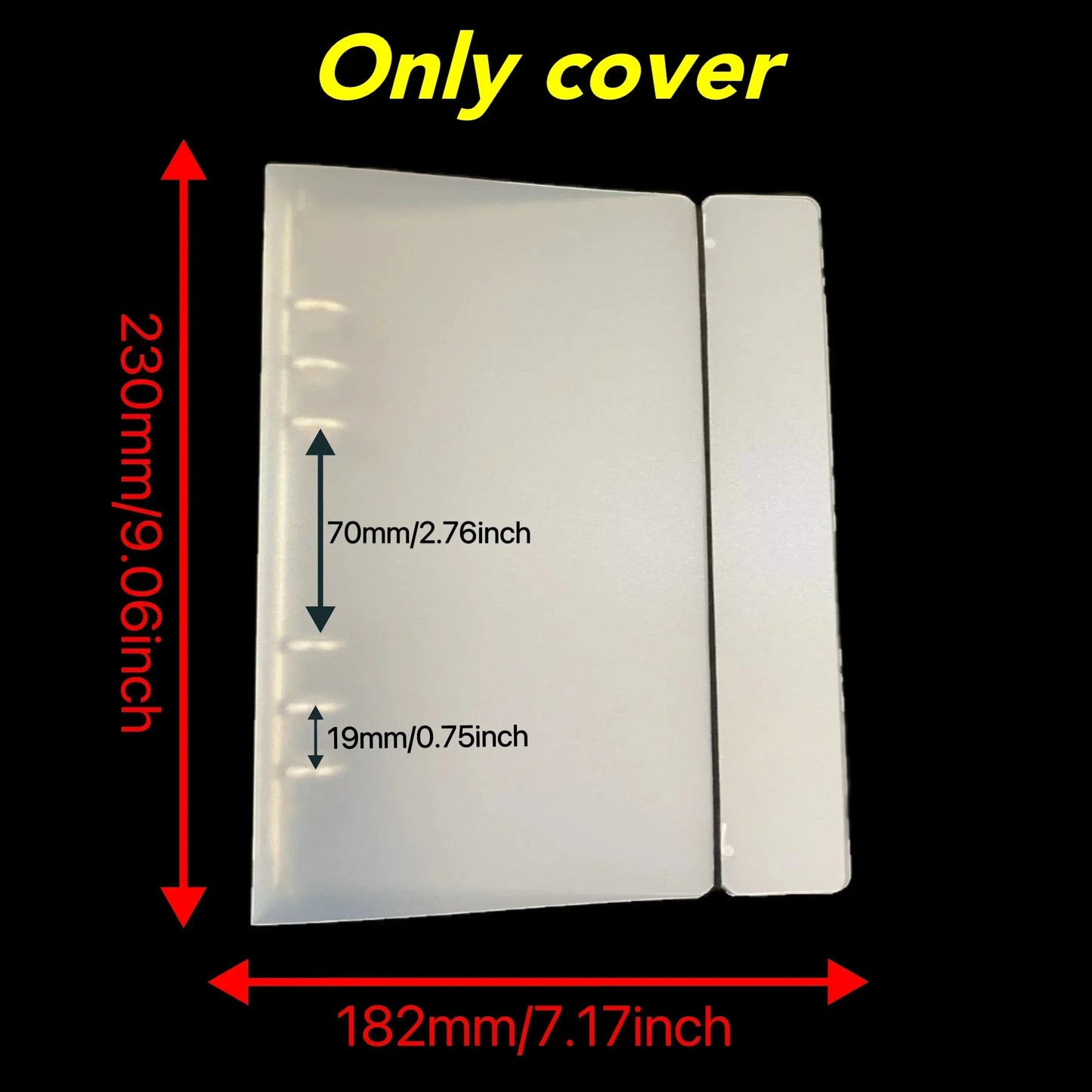 A5 Binder Photocards Cover Kpop Loose-leaf Collect Book Photo Cards Album Storage Book Stationery Birthday Gifts 포토카드 바인더
