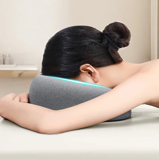 Face Down Pillow Prone Pillow for Prone Face Down Resting Comfort Memory Foam Ergonomics Home Massage Headrest for Beauty Salon